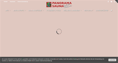 Desktop Screenshot of panoramasauna.de